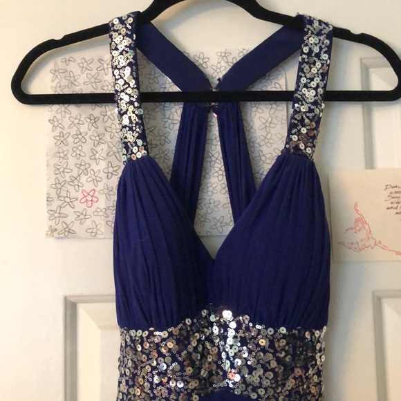 Purple prom dress - Picture 2 of 4